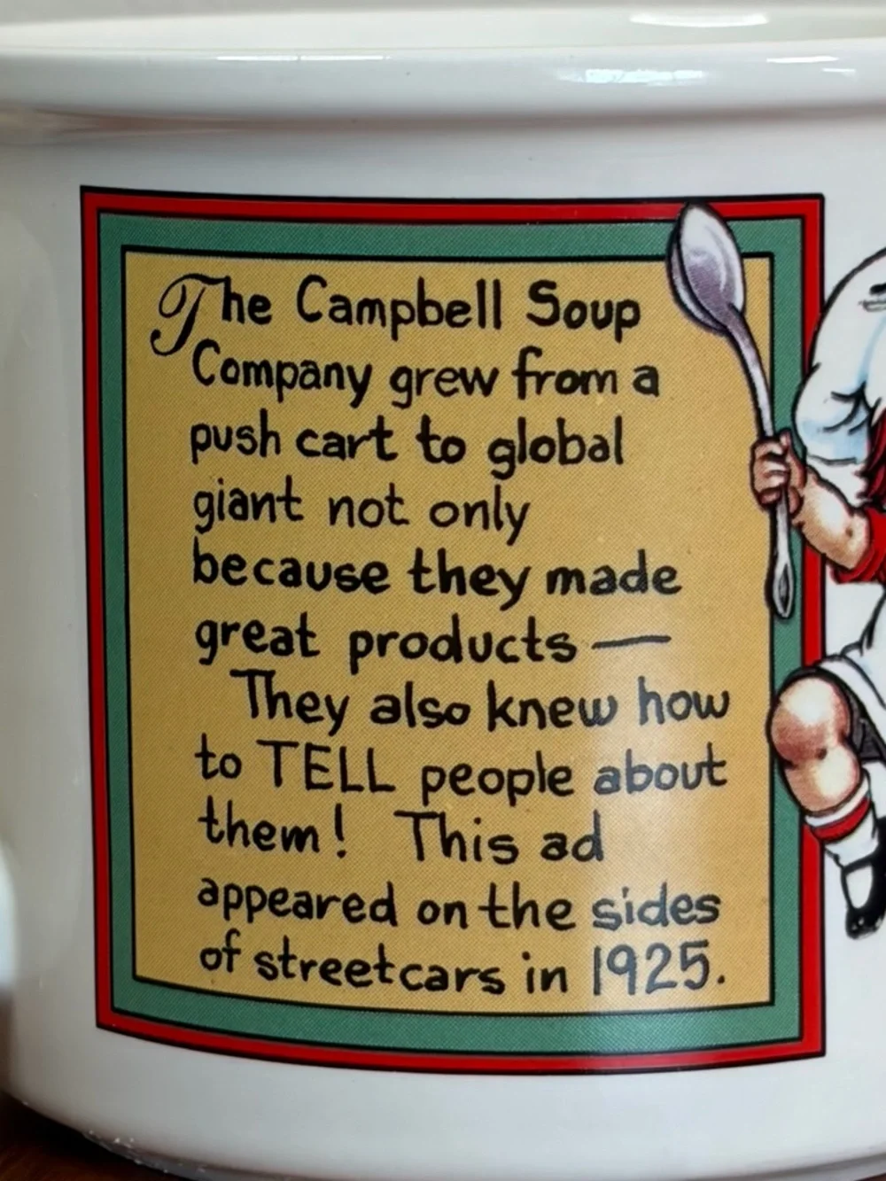 Vintage Campbell’s Soup Co. Tomato Soup Mug